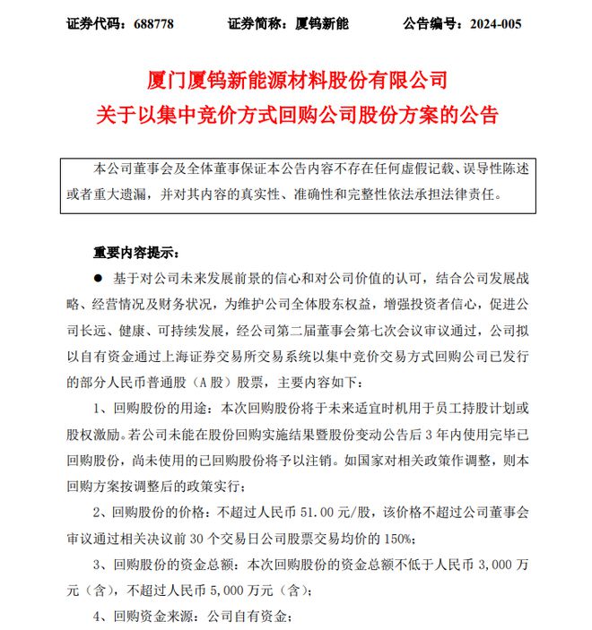 福然德：拟回购3000万-8000万元公司股份，回购价不超15.03元/股