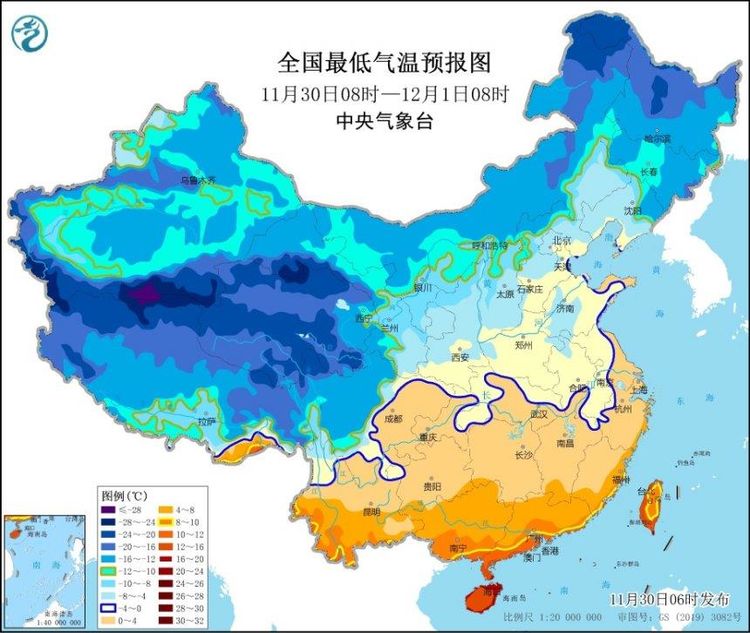 中国气象局:1月气候差异大 出行需注意保暖与安全